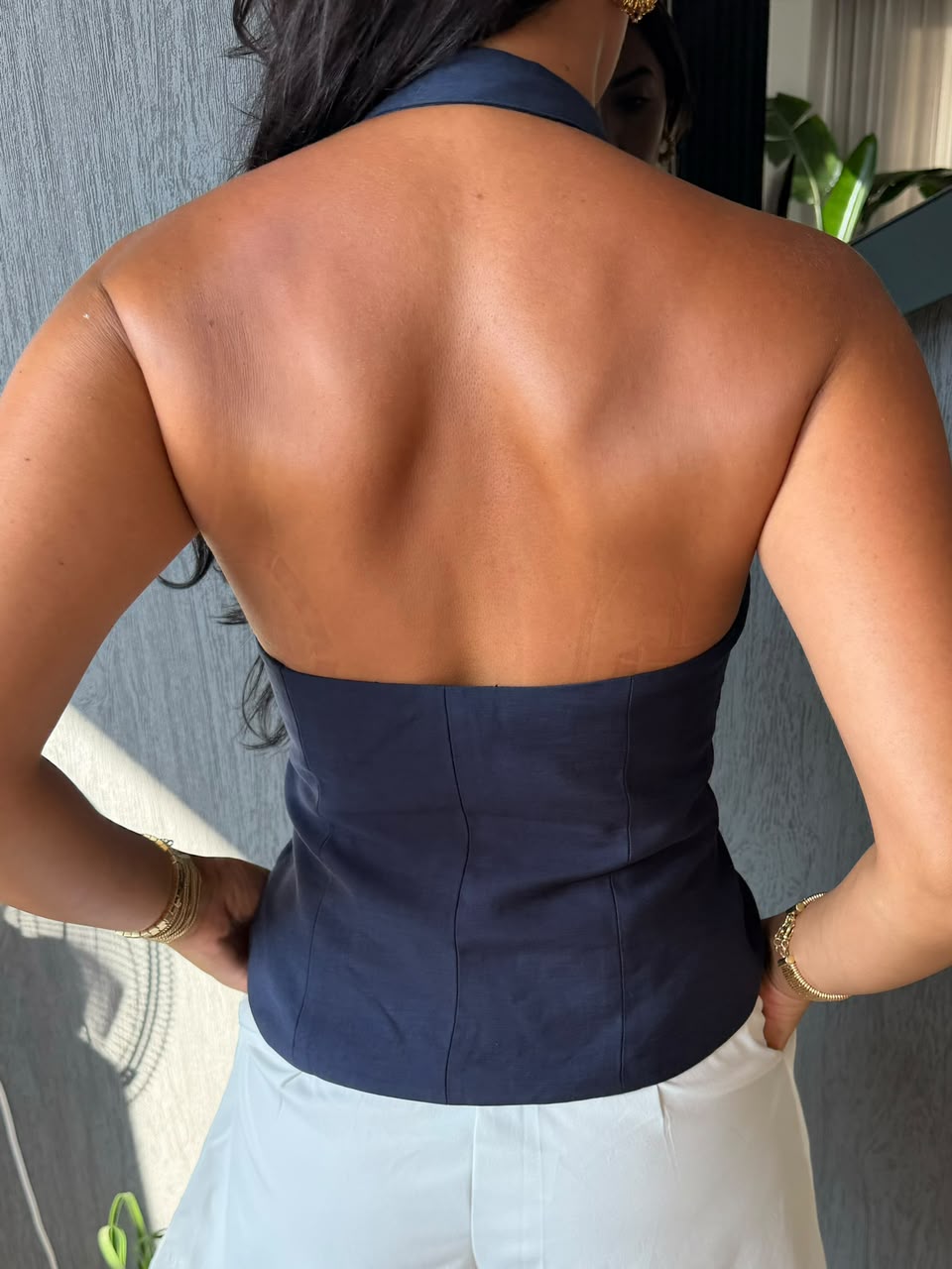 Tie-Neck Top