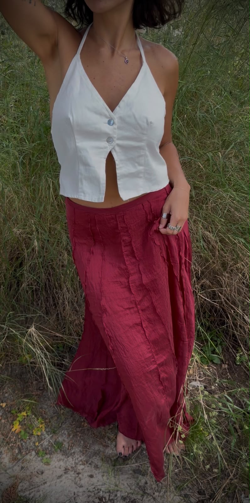 Wild Cherry Skirt