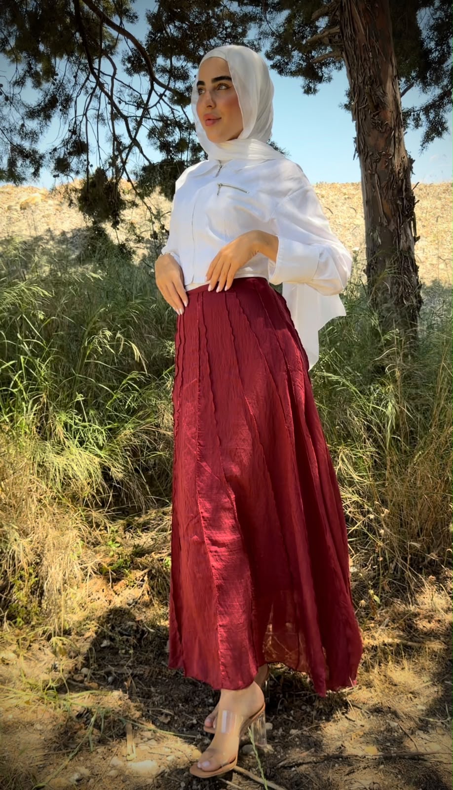 Wild Cherry Skirt