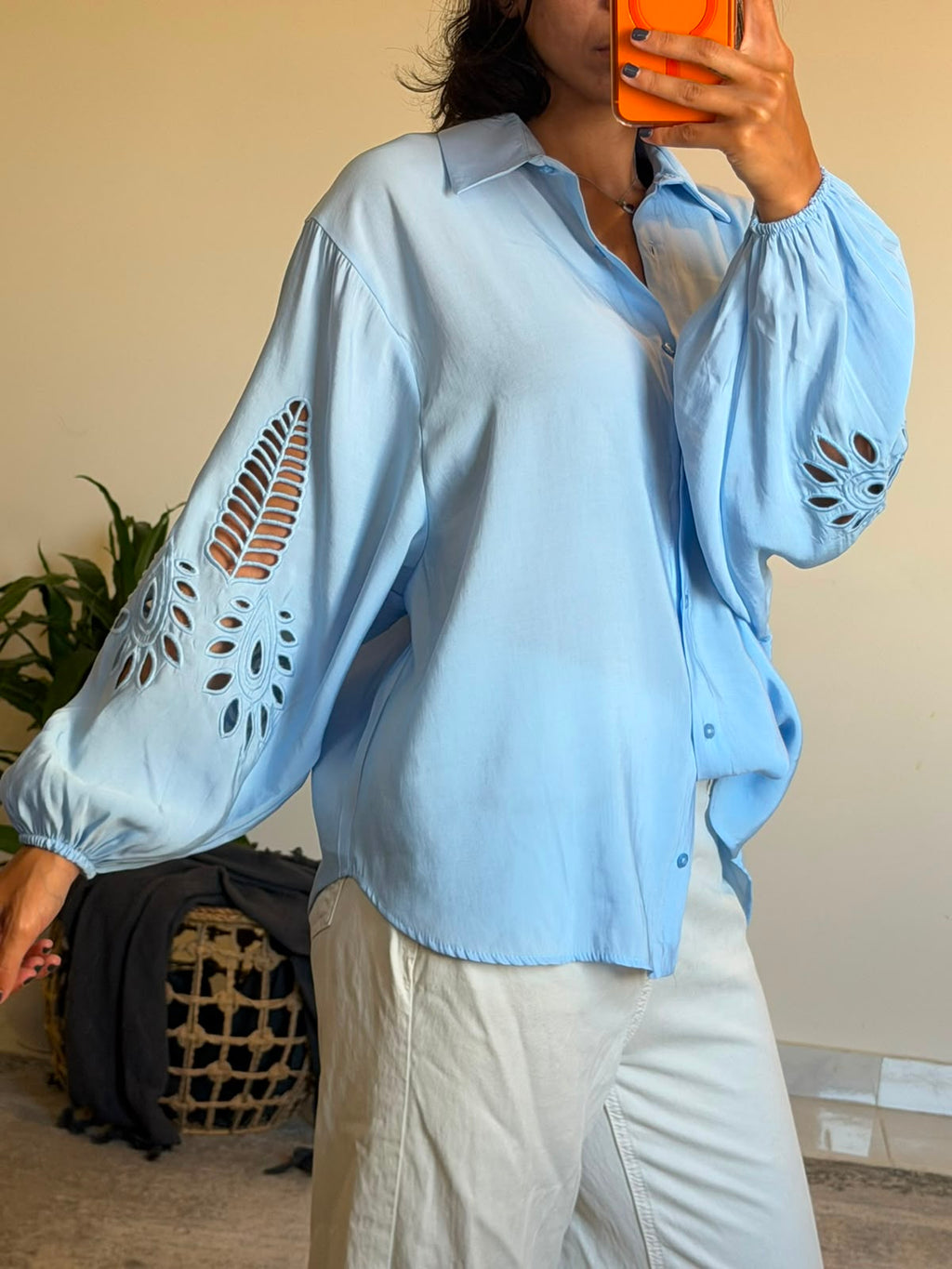 Sky Blue Shirt