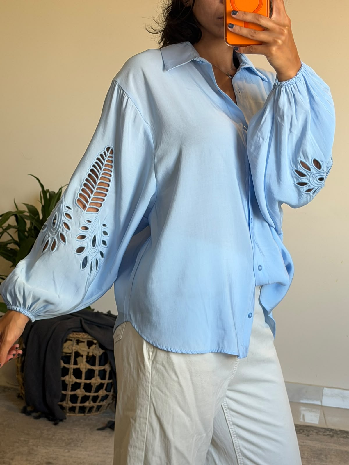Sky Blue Shirt