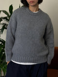 Grey Knit Top