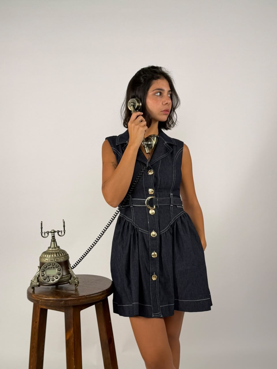 Denim Muse Dress