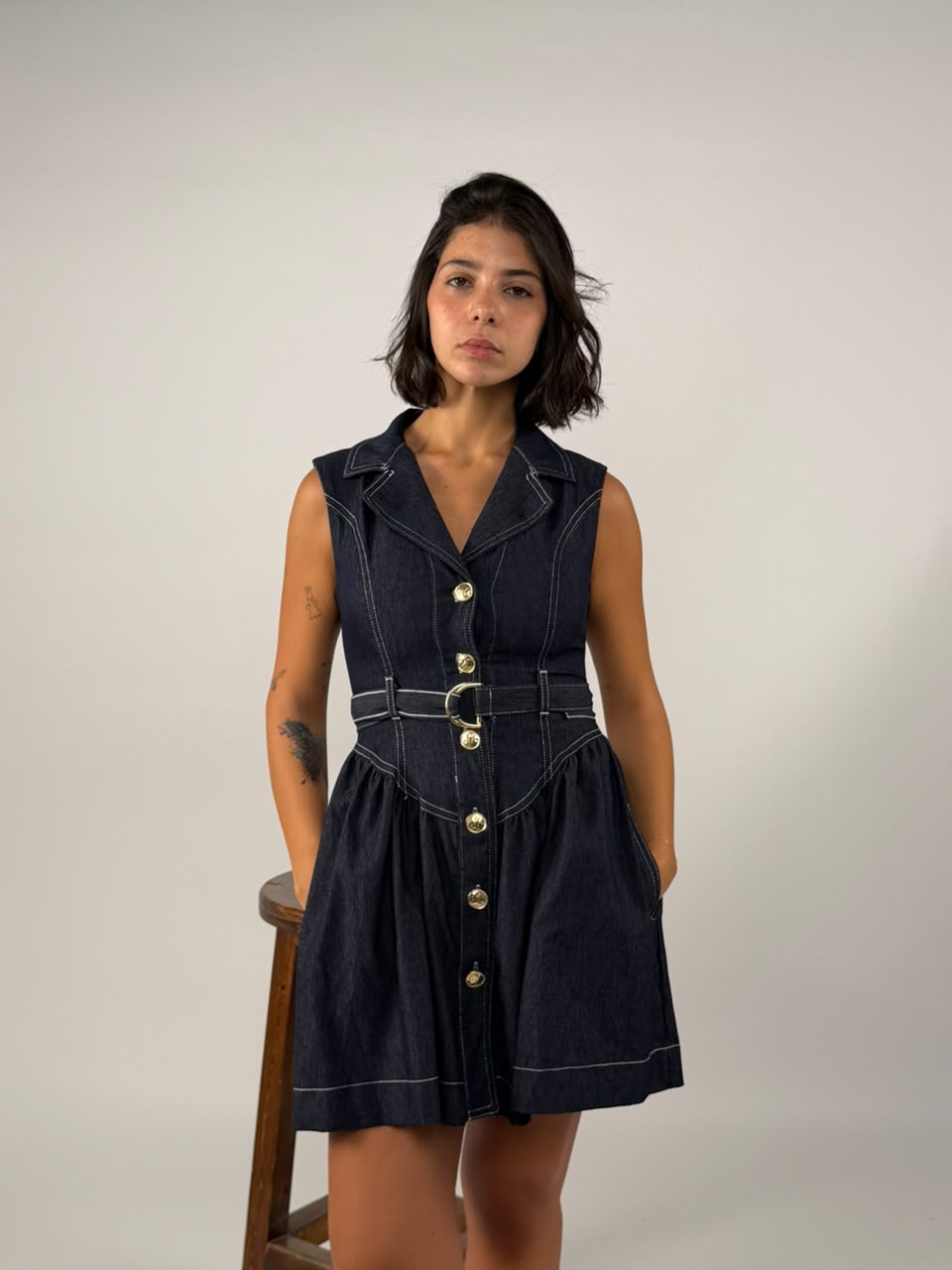 Denim Muse Dress