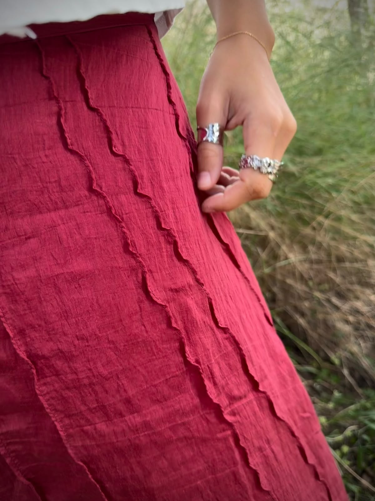Wild Cherry Skirt
