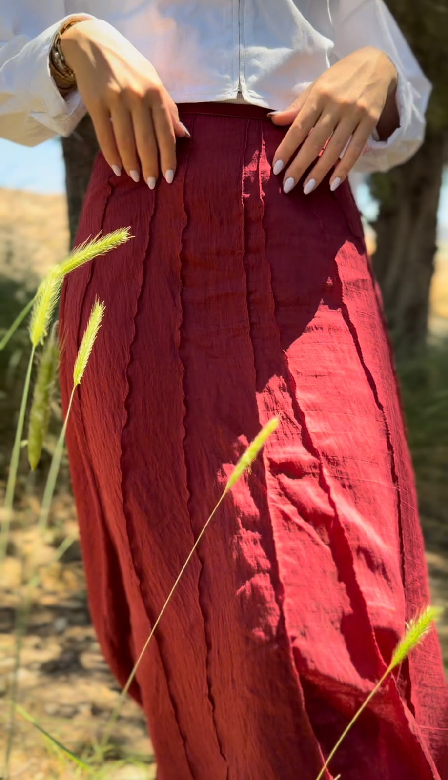 Wild Cherry Skirt