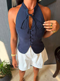 Tie-Neck Top
