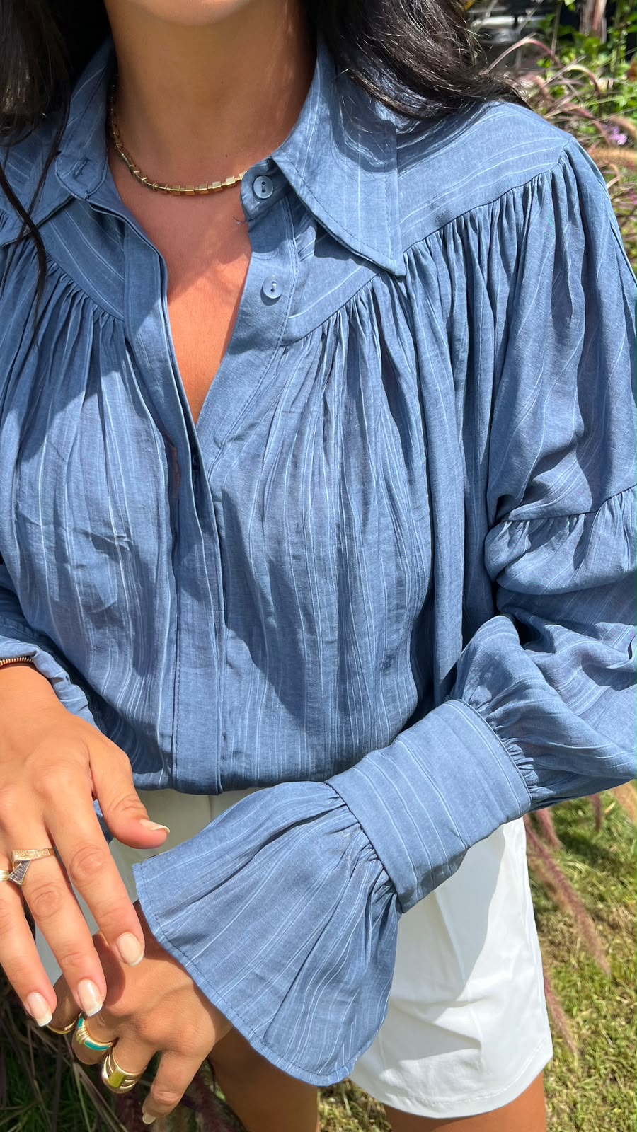 Ruffle Shirt