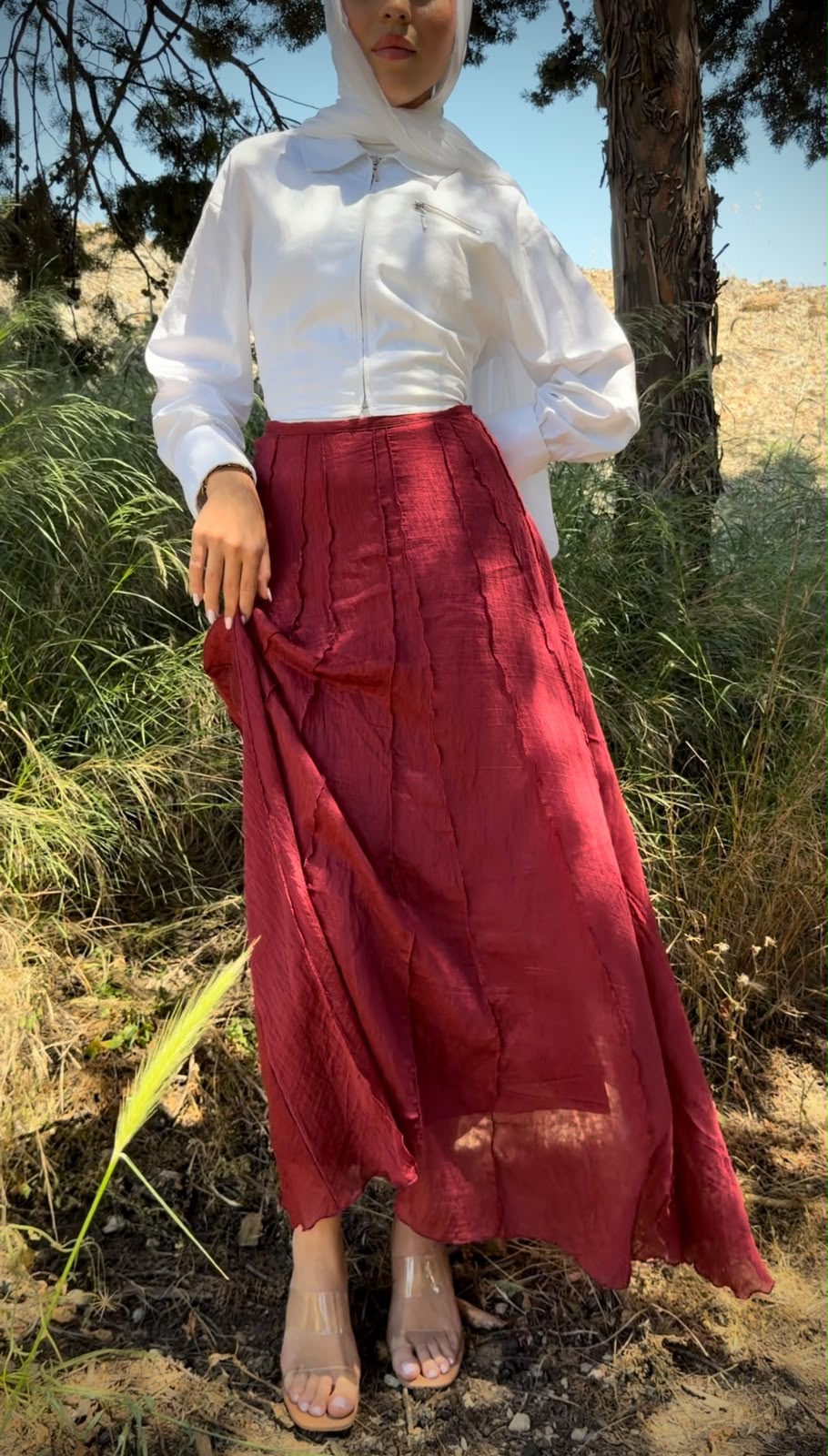 Wild Cherry Skirt